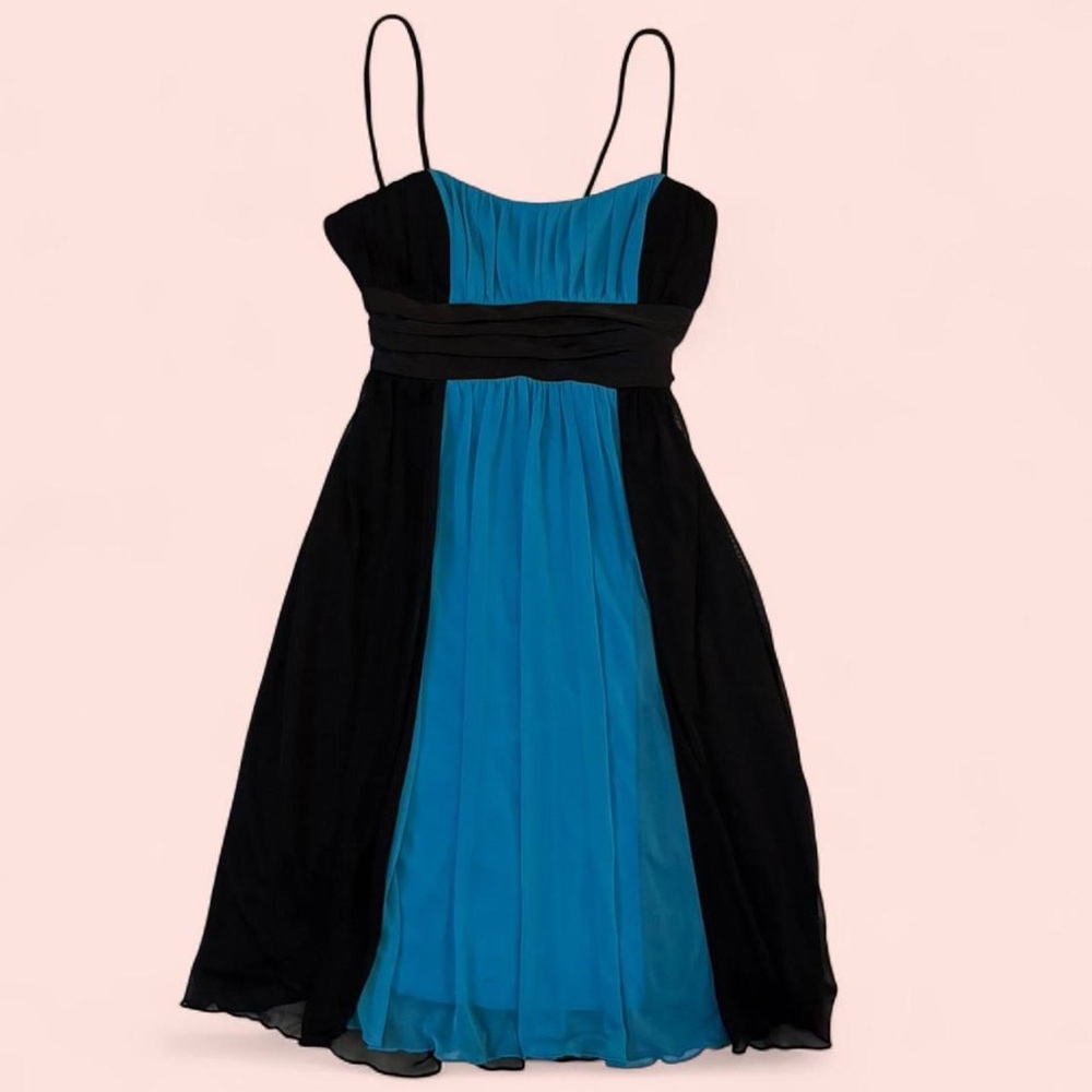 City Triangles Black and Blue Dress